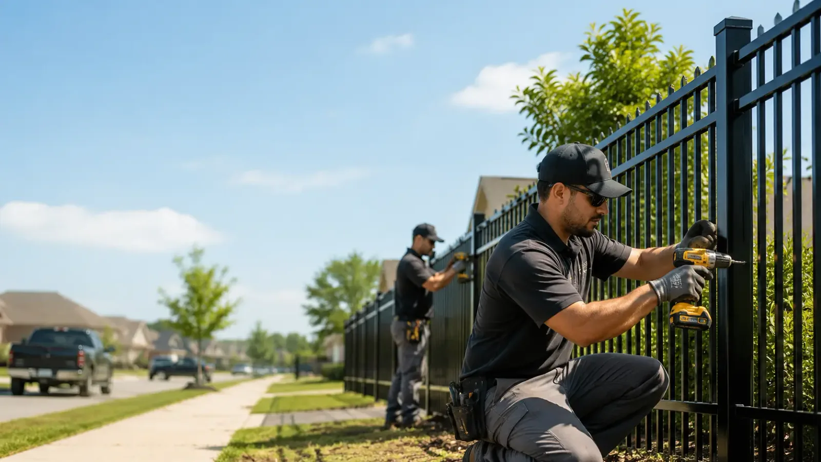 Metal Fence Installation in Wallpack Center, NJ
